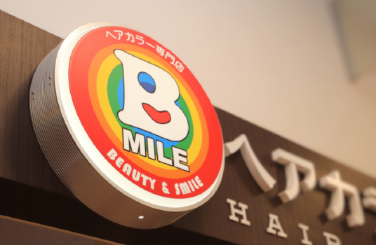 ビーマイル 店舗ロゴ